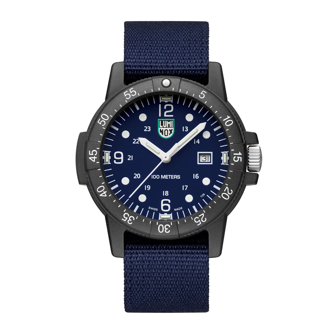 Luminox - G Sea Bass - Mens Watch 44 mm - Military Watch - Date Function - 100m Water Resistant- Mens Watches - Made in Switzerland